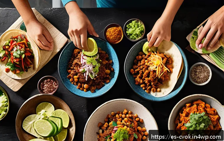 대체 단백질 요리법으로 만드는 다양한 원형 요리 관련 이미지 2